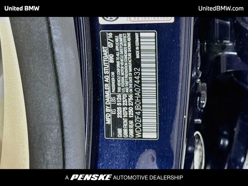 Used 2017 Lunar Blue Metallic Mercedes-Benz E 300 image 22