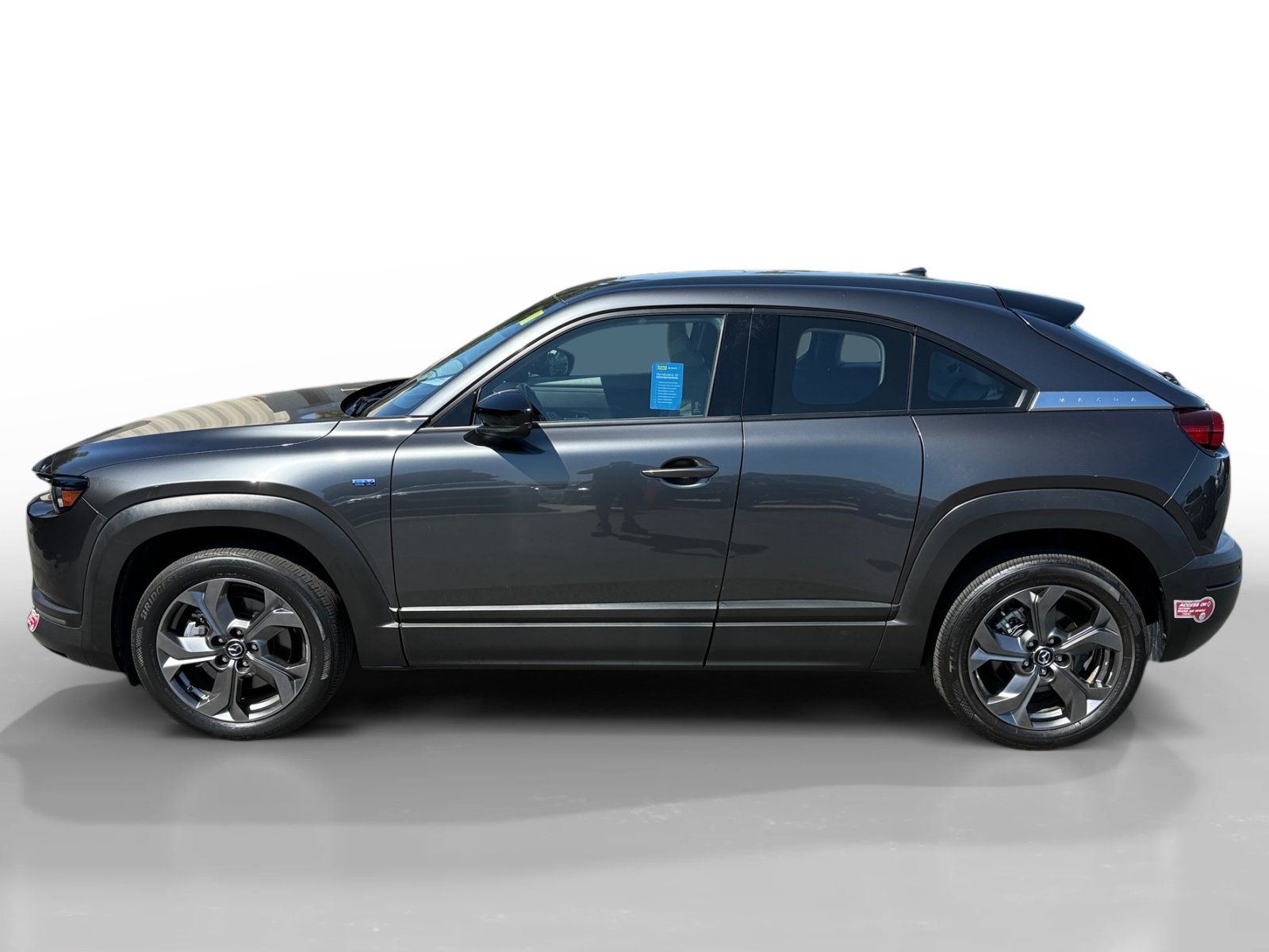 Used 2023 Machine Gray Mazda Premium Plus image 2