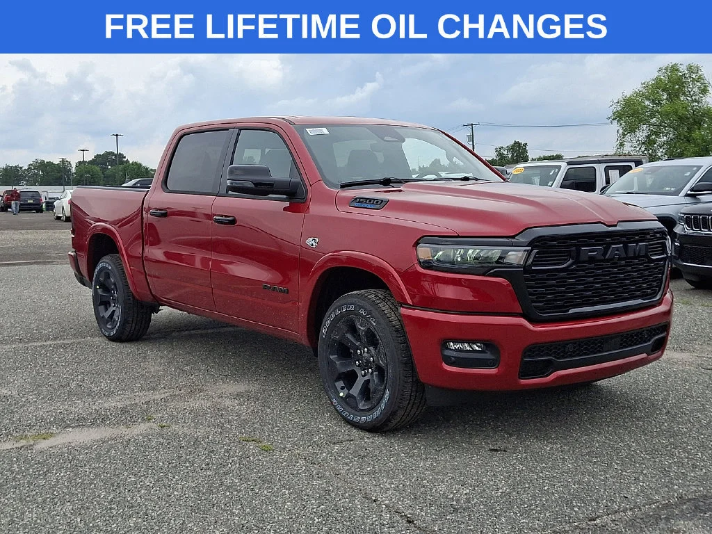 New 2026 Molten Red Pearl-Coat Exterior Paint RAM Big Horn image 1