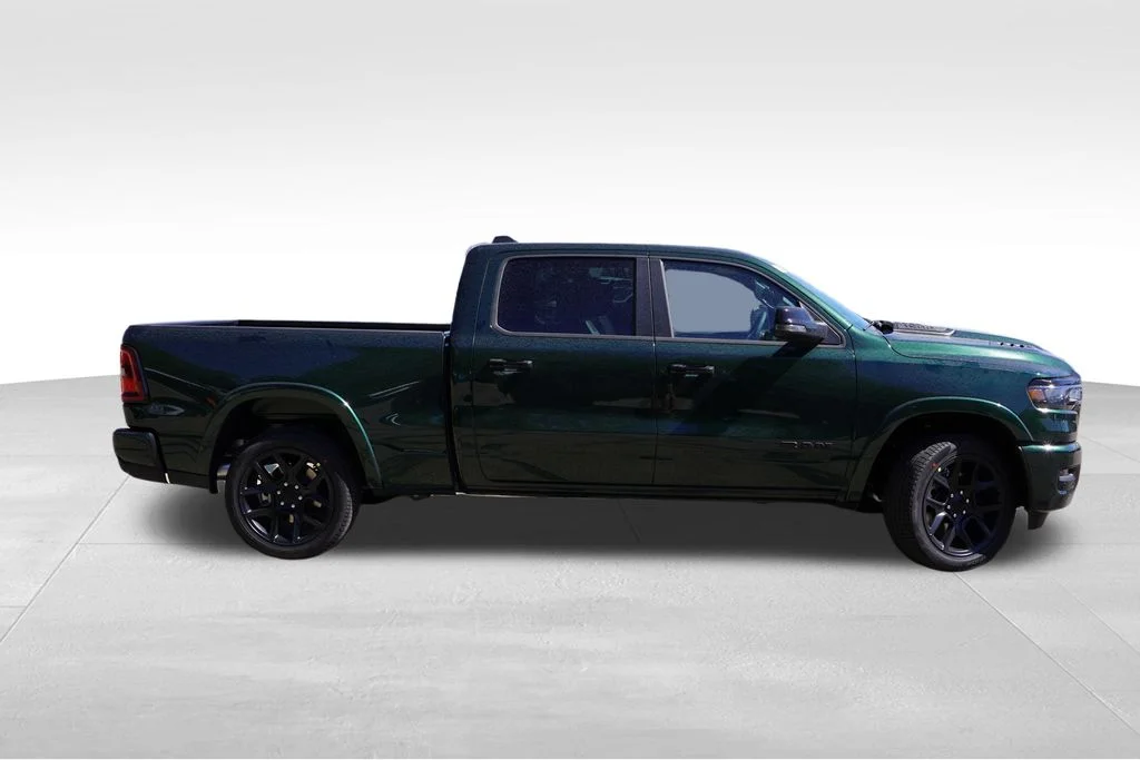 New 2026 Serrano-Green Metallic Exterior Paint RAM Laramie image 2
