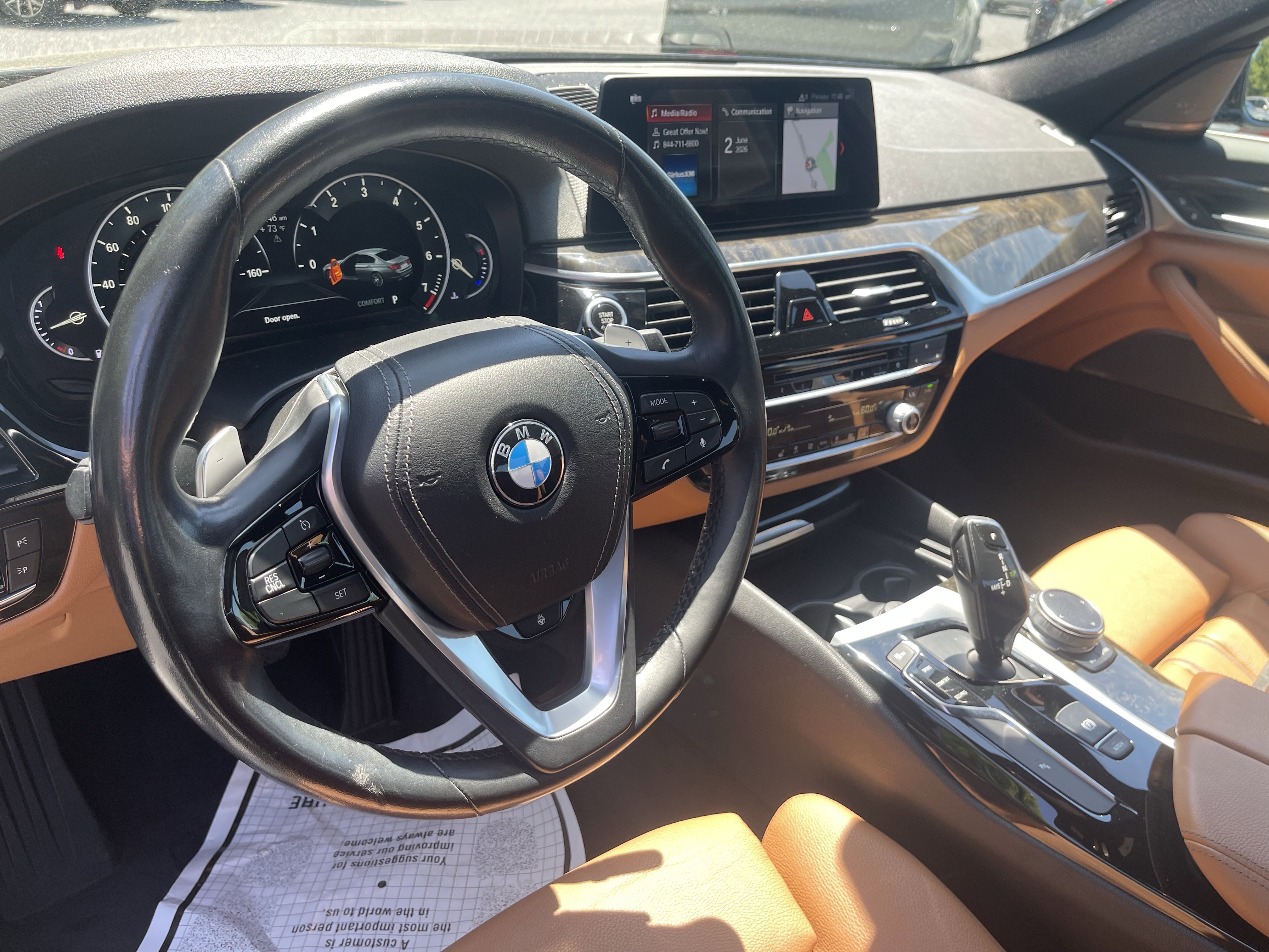 Used 2017 Dark Graphite Metallic BMW 530i xDrive image 14