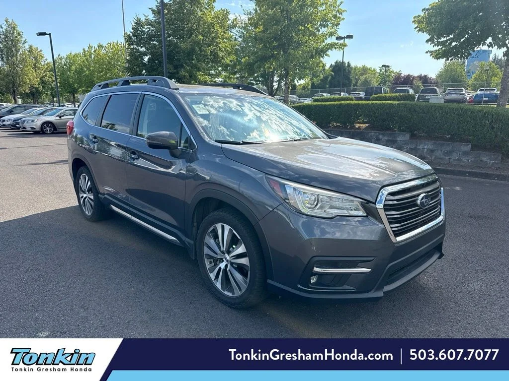 Used 2021 Magnetite Gray Metallic Subaru Limited image 1