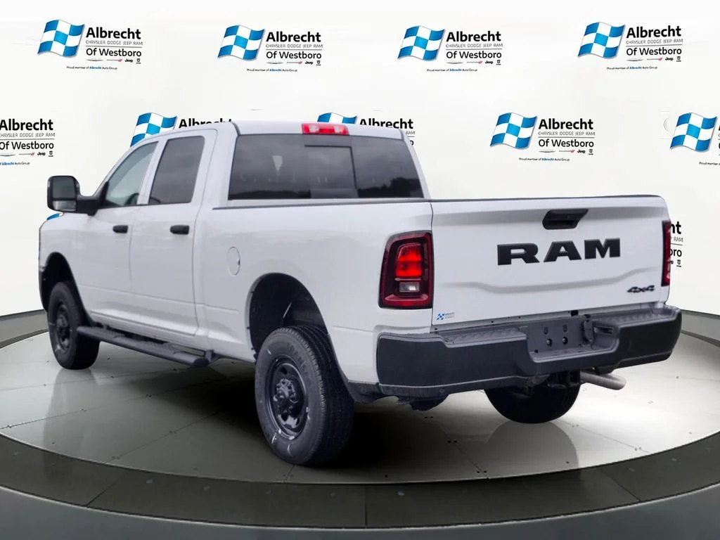 New 2026 Bright White Clear-Coat Exterior Paint RAM Tradesman image 3