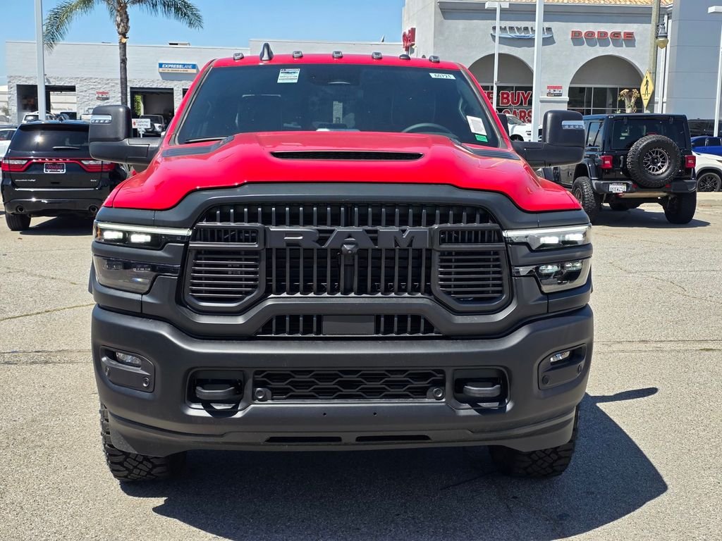 New 2026 Flame Red Clear-Coat Exterior Paint RAM Rebel image 2