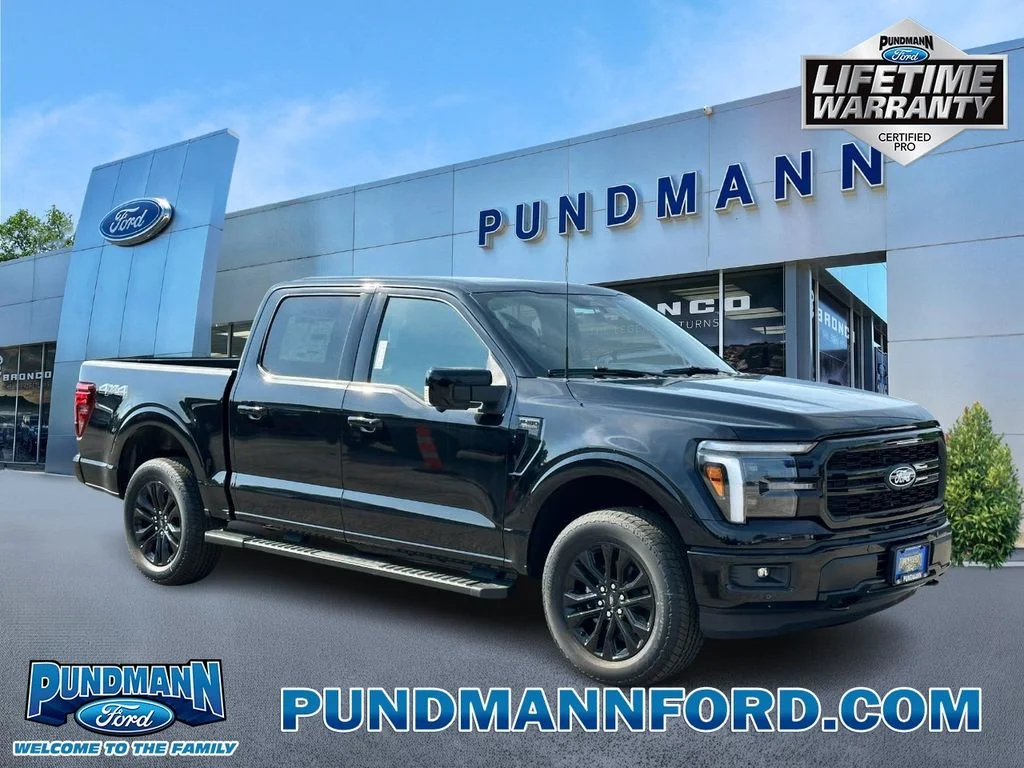 New 2026 Agate Black Metallic Ford Lariat® image 1