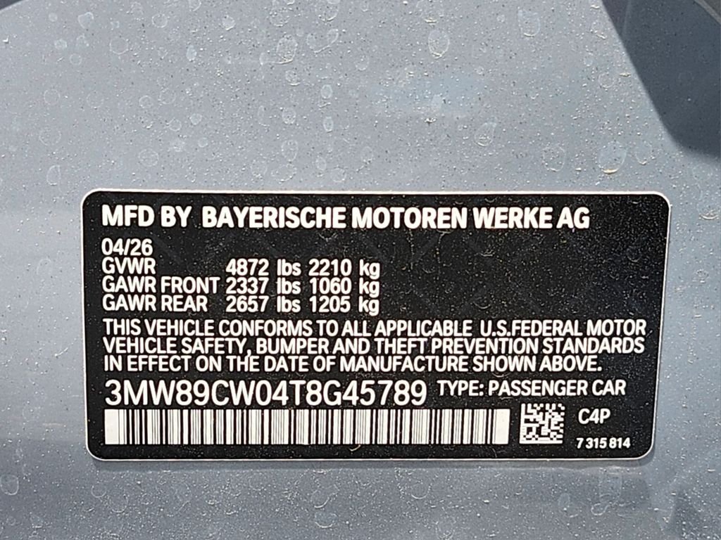New 2026 Gray BMW 330i xDrive image 34