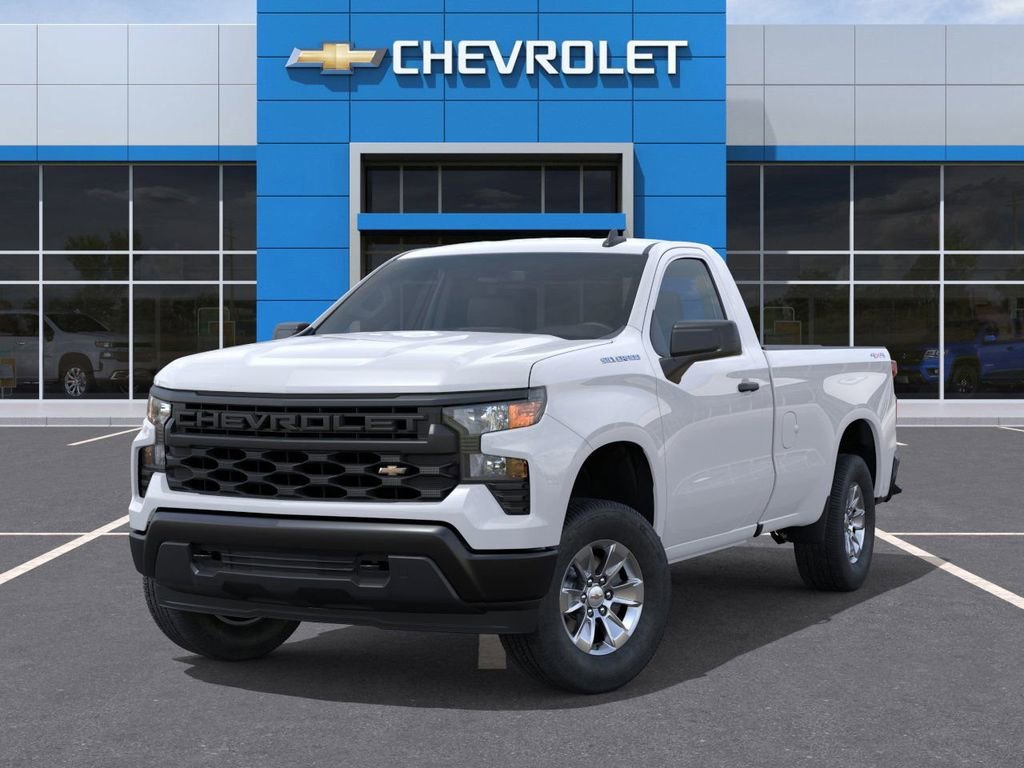 New 2025 Chevrolet Silverado 1500 WT 2D Standard Cab