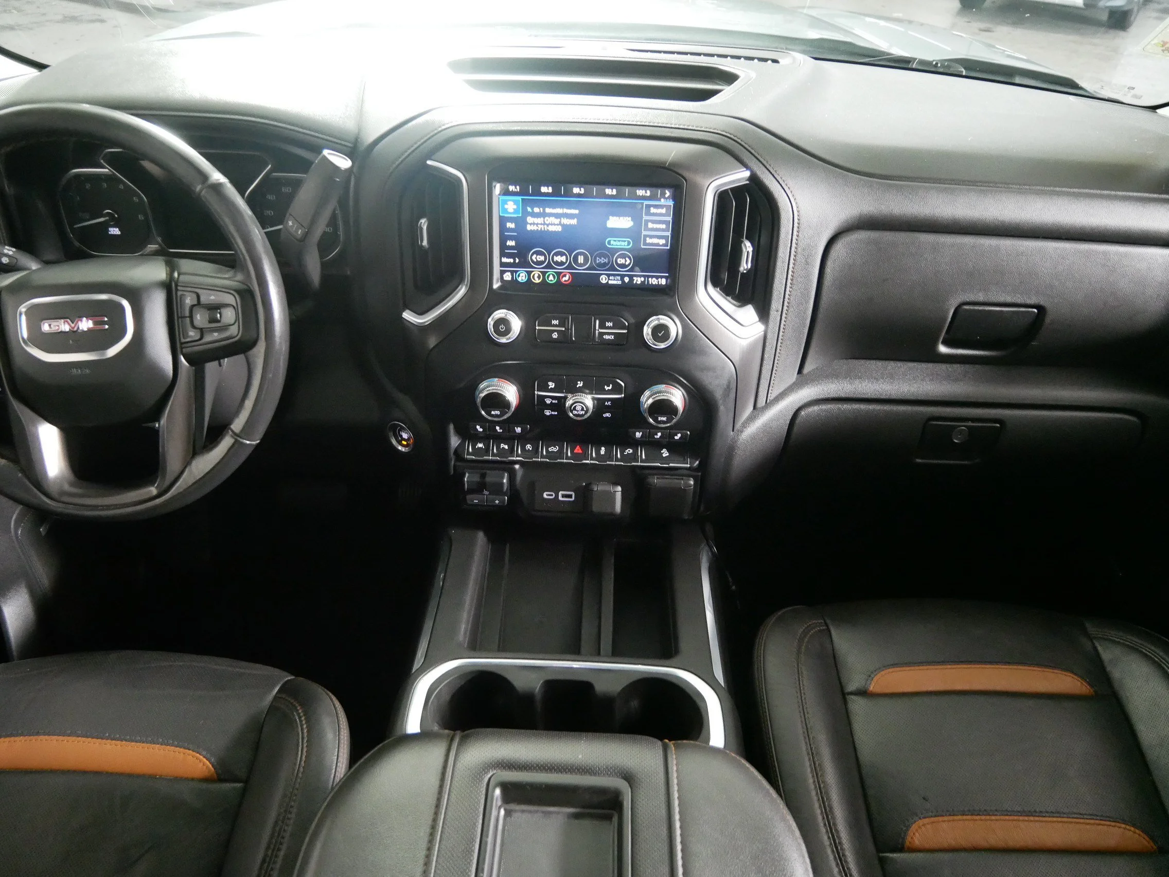 Used 2021 Satin Steel Metallic GMC AT4 image 10