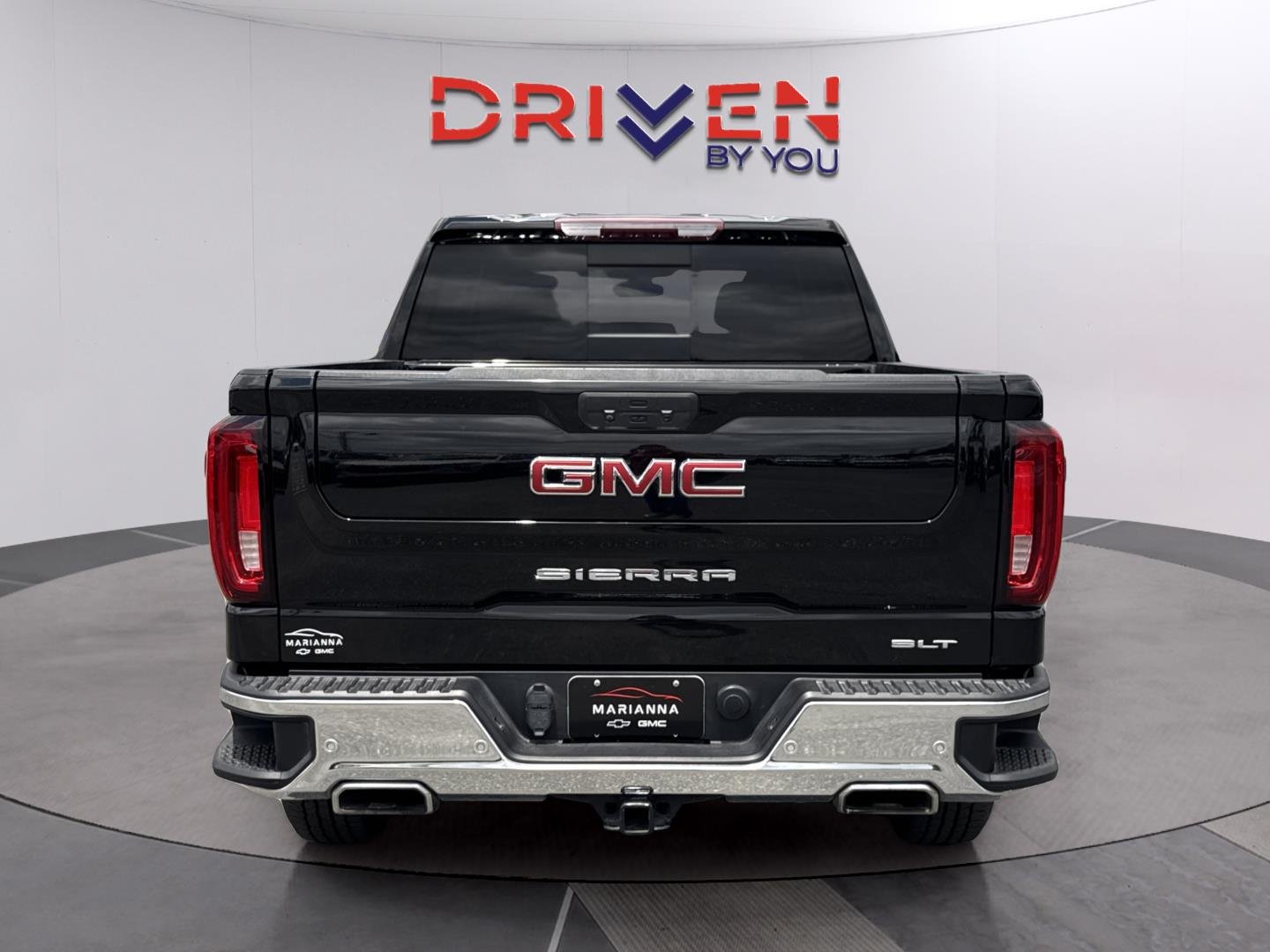 Used 2021 ONYX BLACK GMC SLT image 4