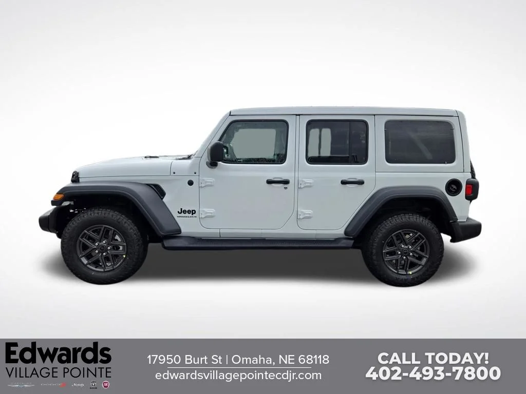 New 2026 Bright White Clearcoat Jeep Sport S image 6