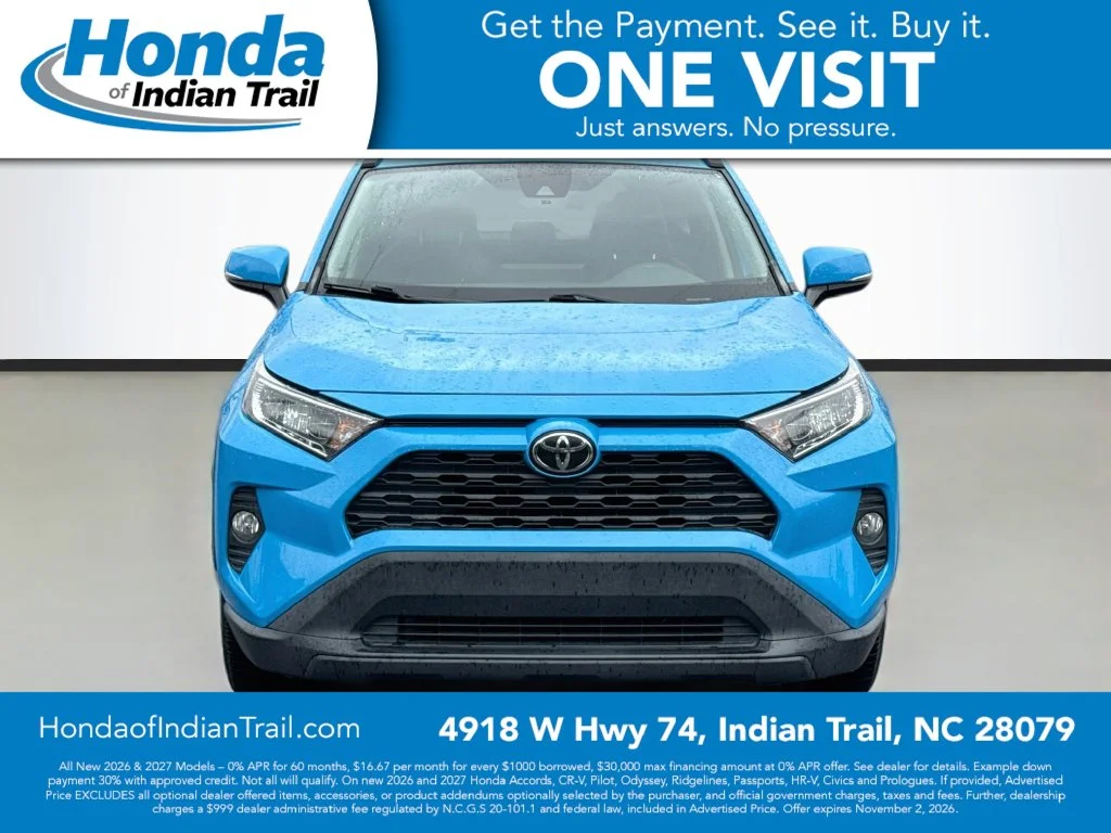 Used 2019 Toyota RAV4 XLE with VIN 2T3W1RFV3KW013046 for sale in Indian Trail, NC