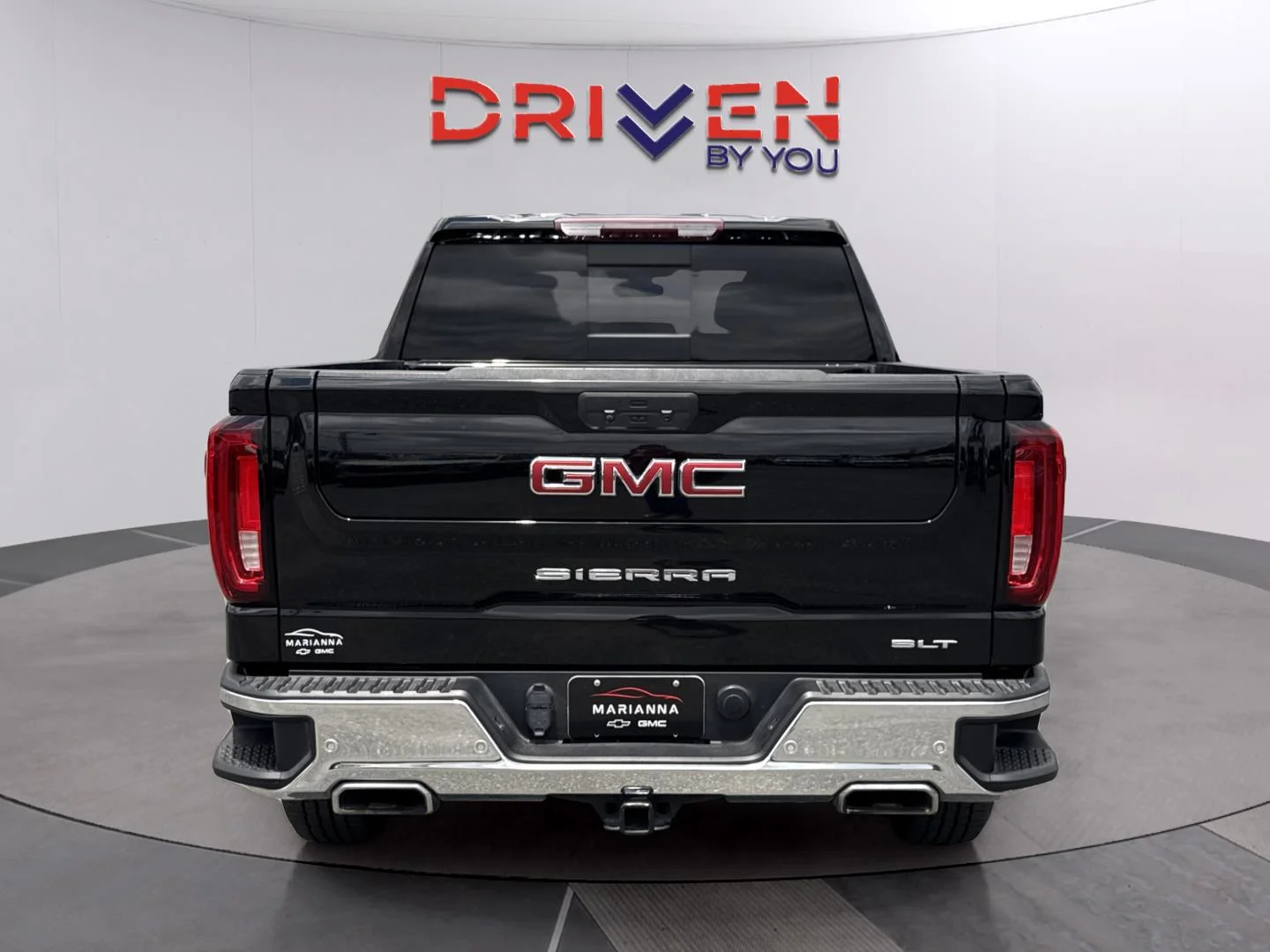 Used 2021 ONYX BLACK GMC SLT image 4