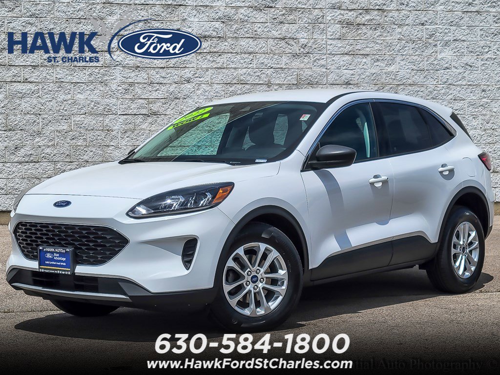 Used 2022 Oxford White Ford SE image 1