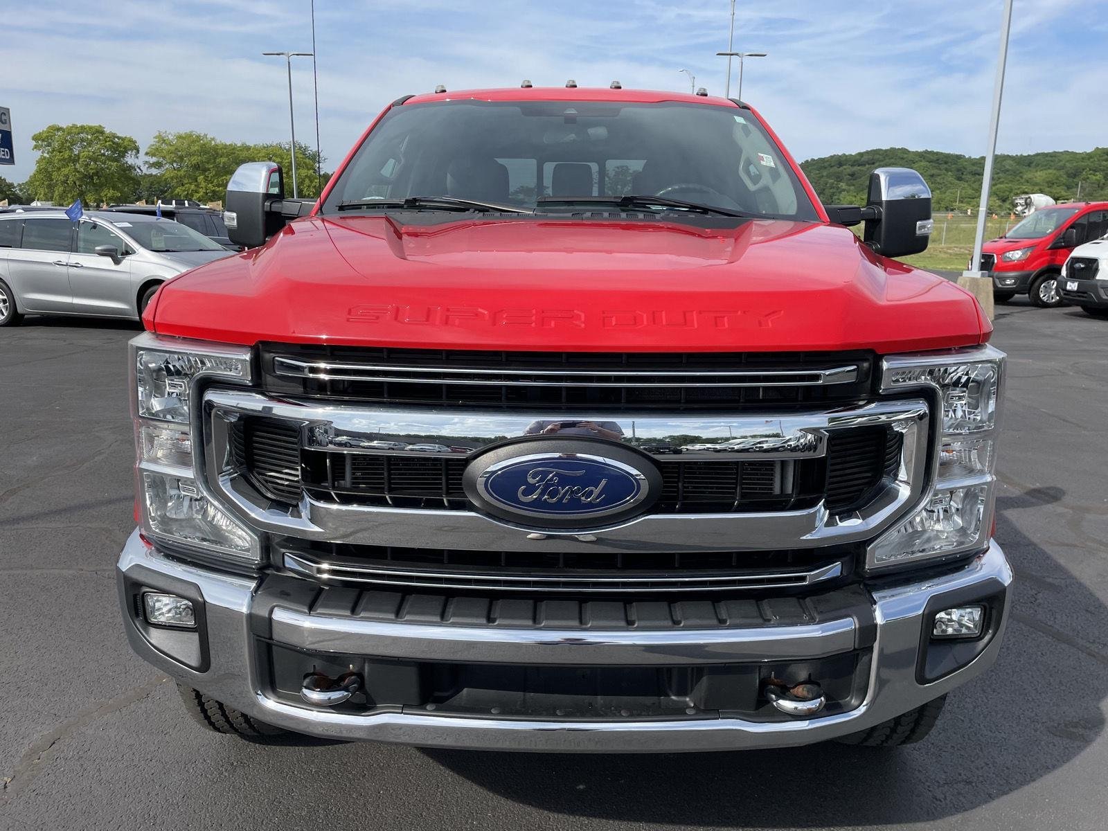 Used 2021 Race Red Ford XLT image 11