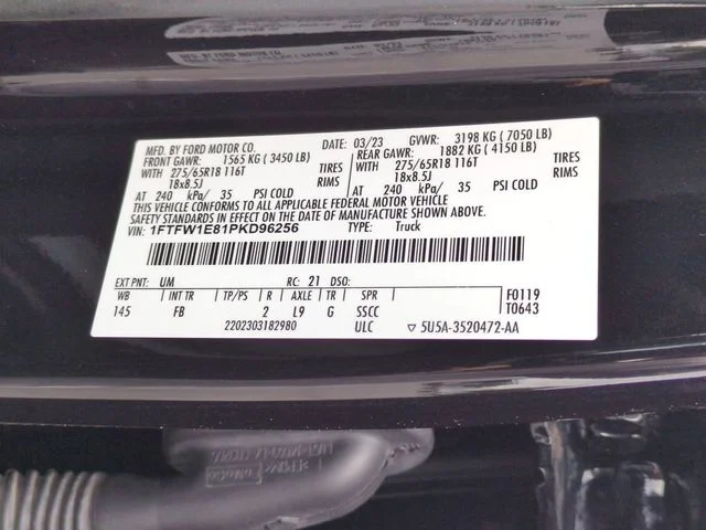 Used 2023 Black Ford XLT image 36