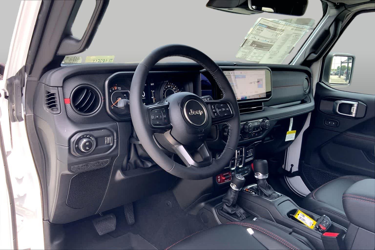 New 2026 Bright White Clearcoat Jeep Rubicon X image 6