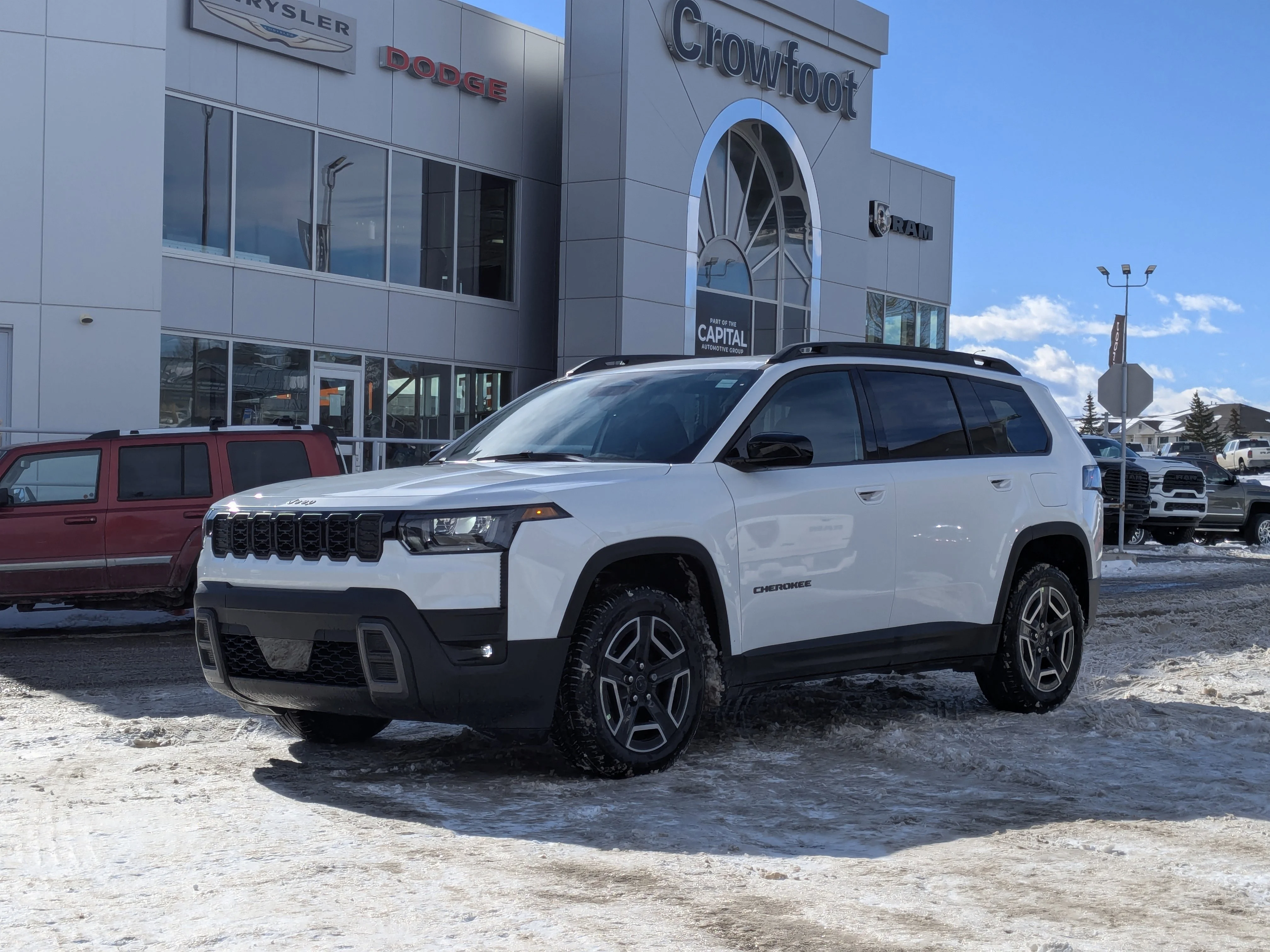 New 2026 White Jeep Laredo - - Customer Preferred Pkg 23F - Compact Spare Tire & More image 1