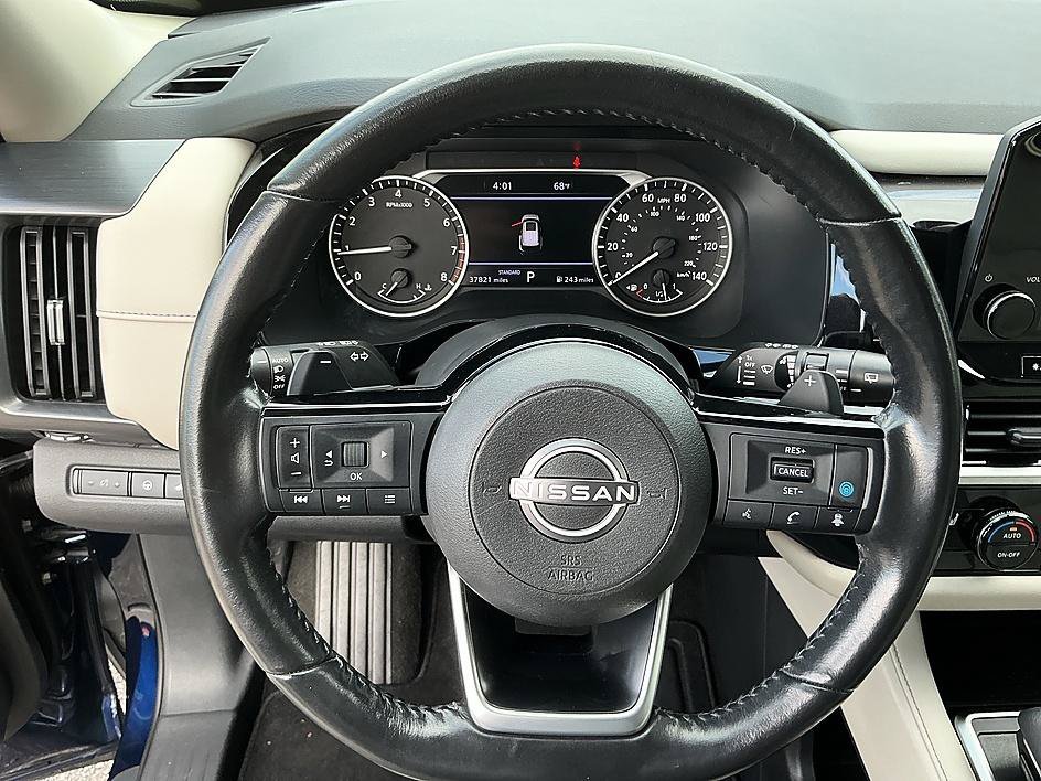 Certified Used 2022 Deep Ocean Blue Pearl Nissan SL image 14