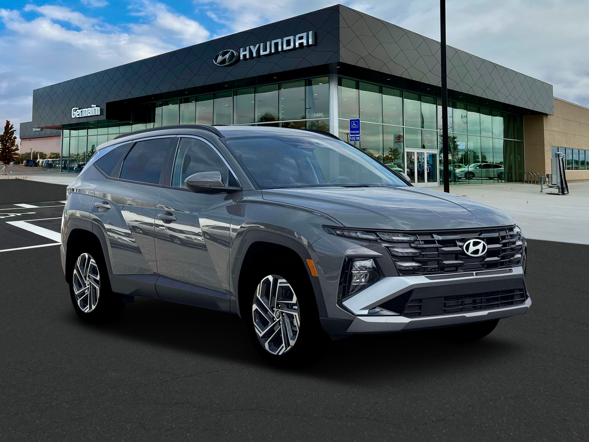 New 2026 Hampton Gray Hyundai SEL Plus AWD image 11