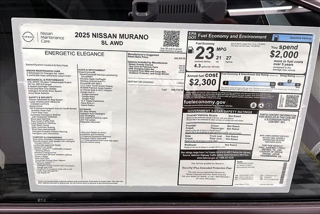 2025 Nissan Murano SL - Photo 39