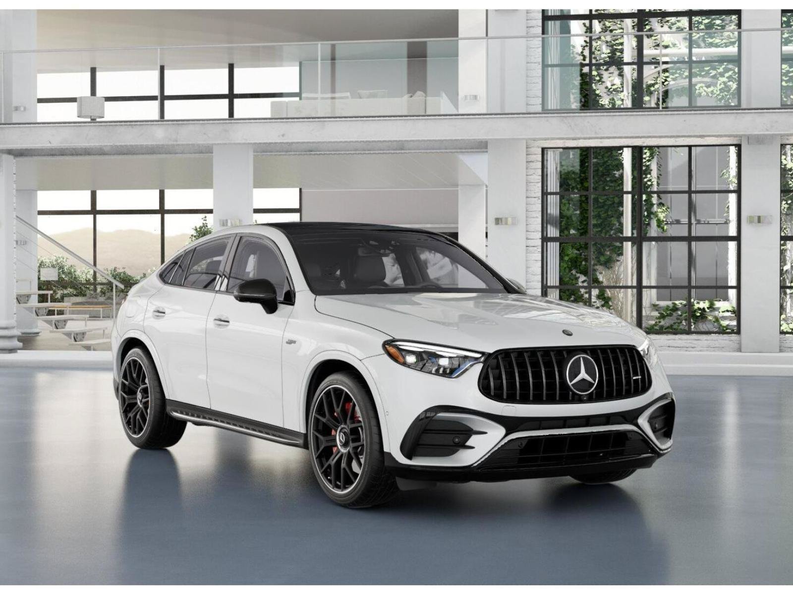 New 2027 MANUFAKTUR Moonlight White Metallic Mercedes-Benz AMG® GLC 53 4MATIC+ Coupe image 10