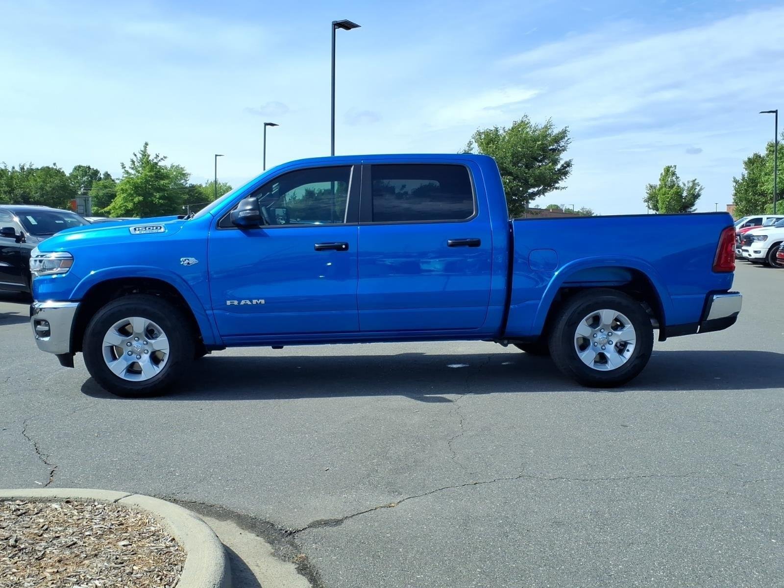 New 2026 Hydro Blue Pearl-Coat Exterior Paint RAM Big Horn image 3