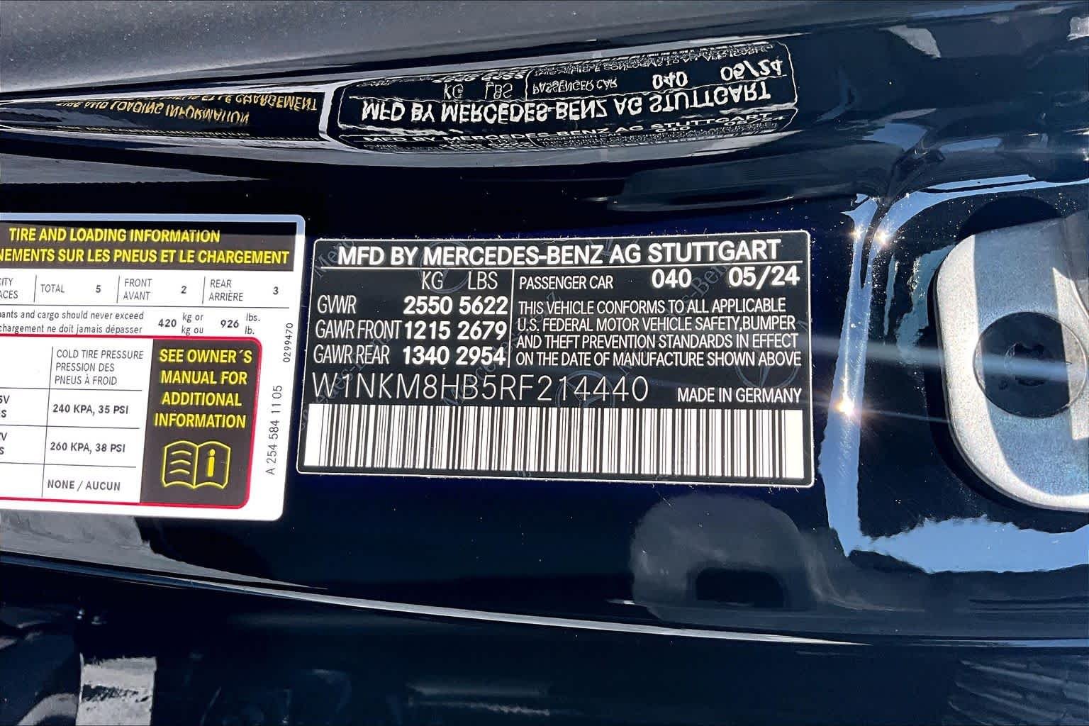 Used 2024 Obsidian Black Metallic Mercedes-Benz AMG® GLC 43 image 32