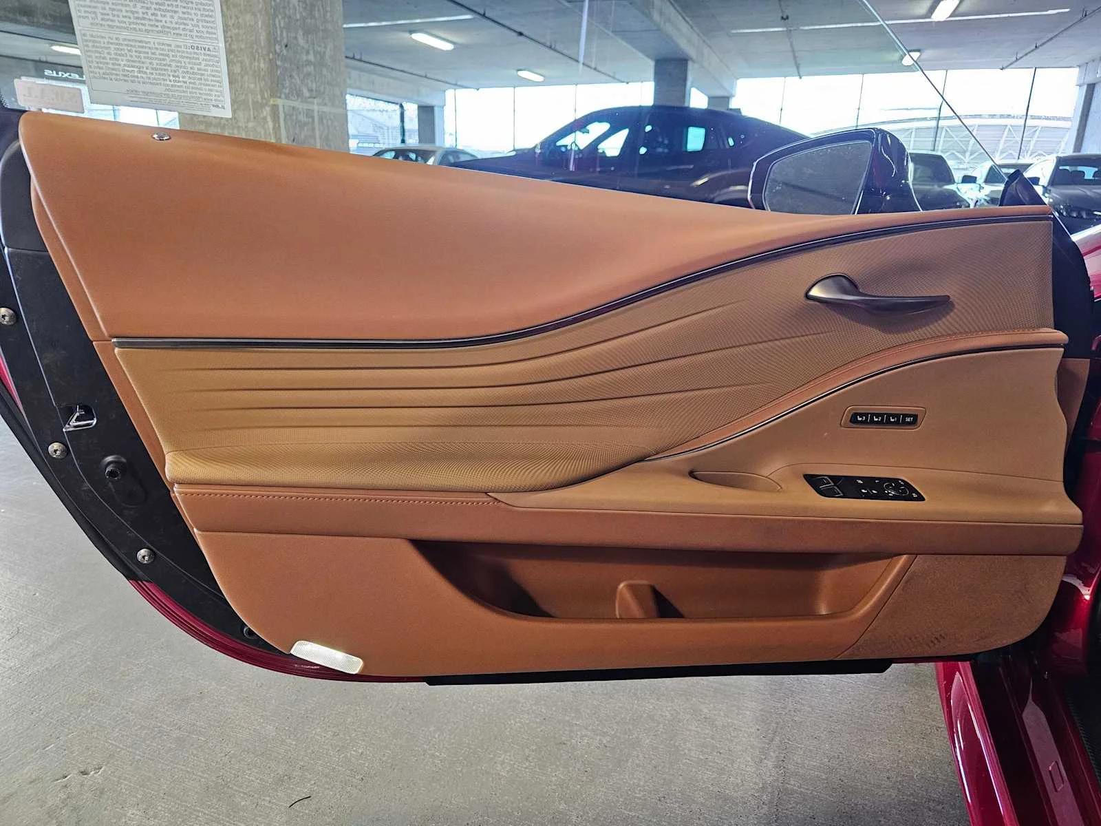 Used 2021 Infrared Lexus 500 image 21