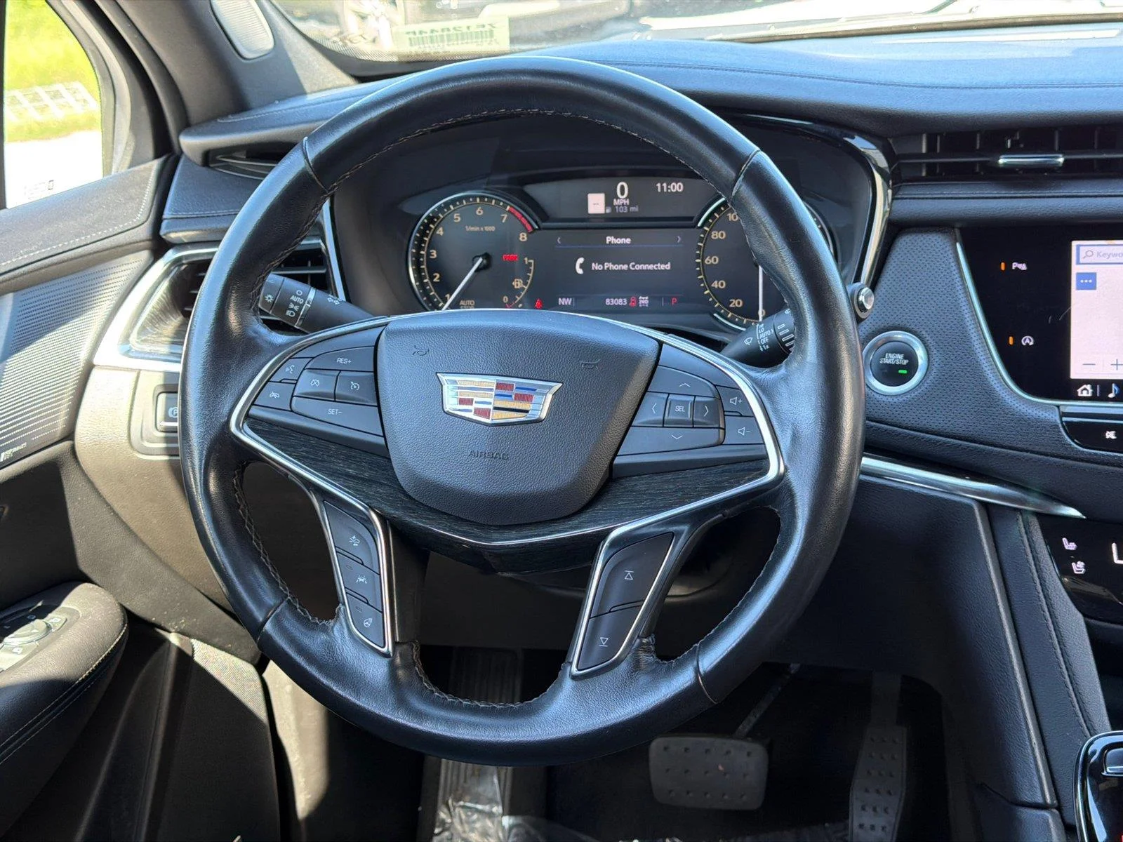 Used 2023 Crystal White Tricoat Cadillac AWD Premium Luxury image 15
