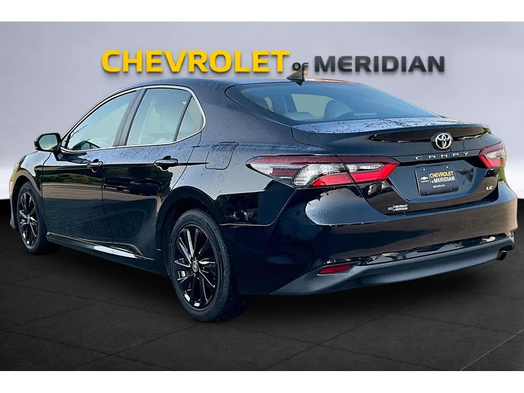 Used 2024 Black Toyota LE image 2