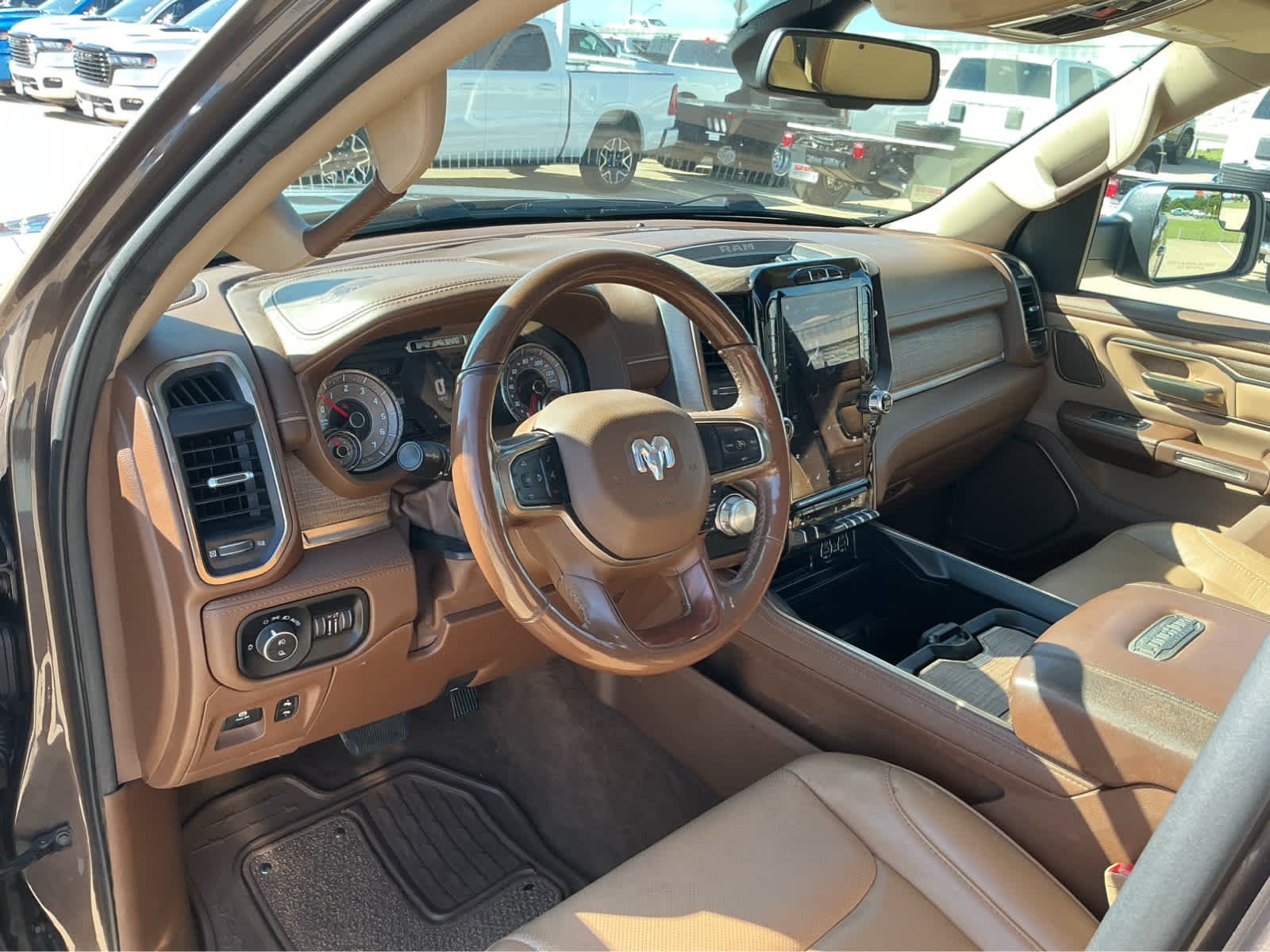 Used 2020 Walnut Brown Metallic Clearcoat Ram Longhorn image 17