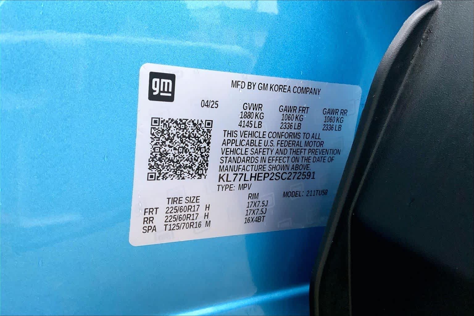 Used 2025 Marina Blue Metallic Chevrolet LT image 36