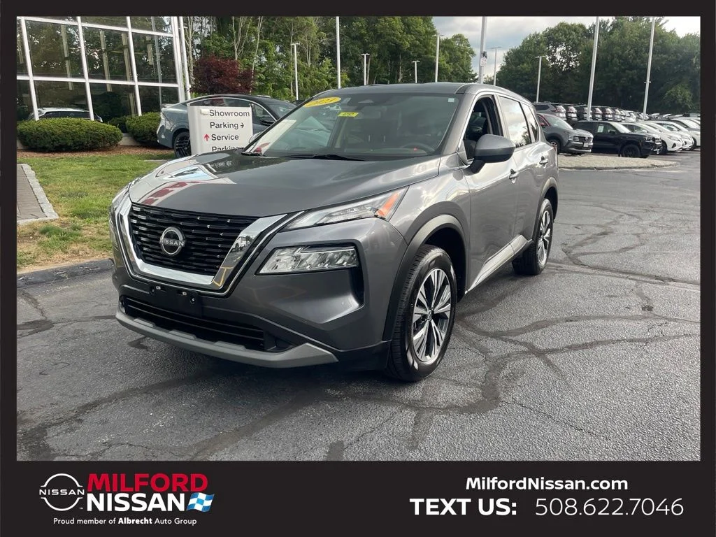 Certified Used 2023 Gray Nissan SV image 1