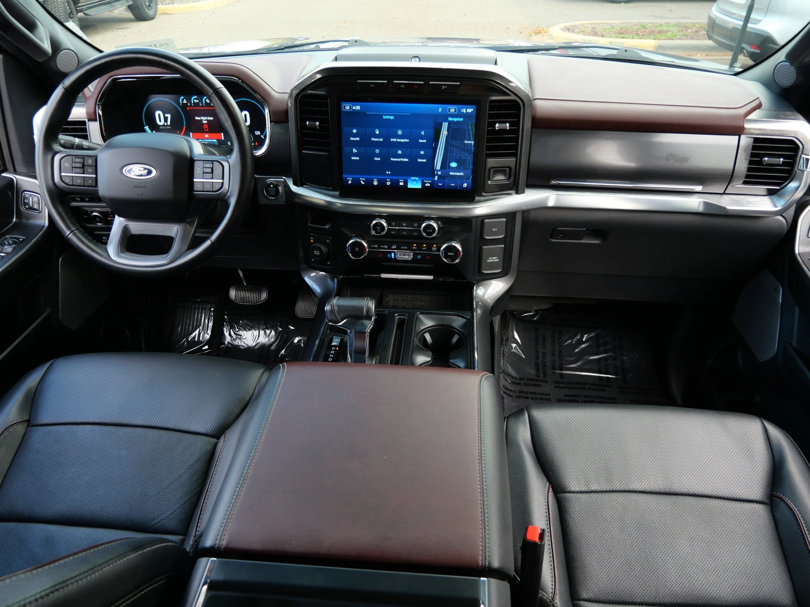 Certified Used 2023 Carbonized Gray Metallic Ford LARIAT image 10
