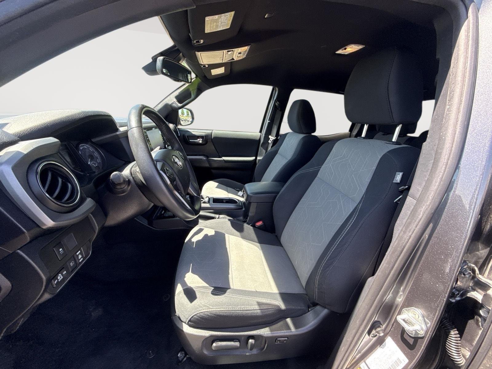 Used 2021 Magnetic Gray Metallic Toyota TRD Sport image 3