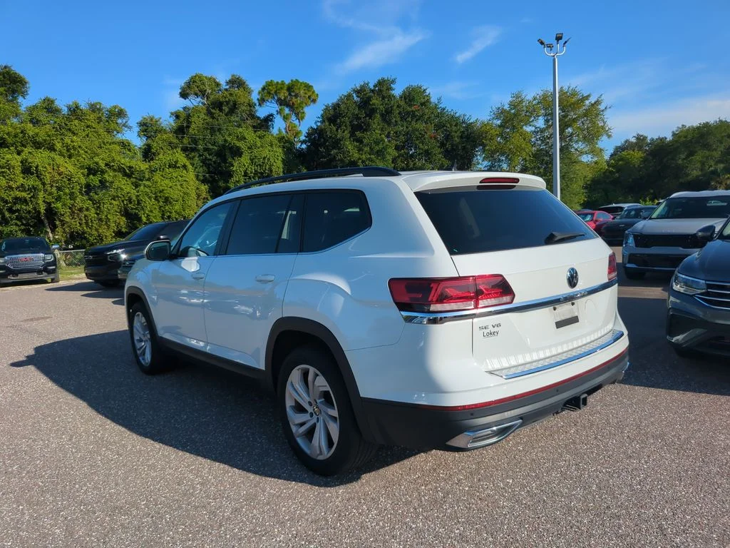 Used 2023 White Volkswagen 3.6L V6 SE w/Technology image 3