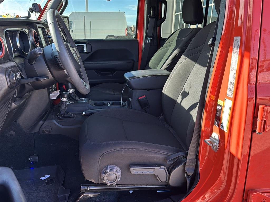 Used 2023 Orange Jeep Unlimited Sahara image 9