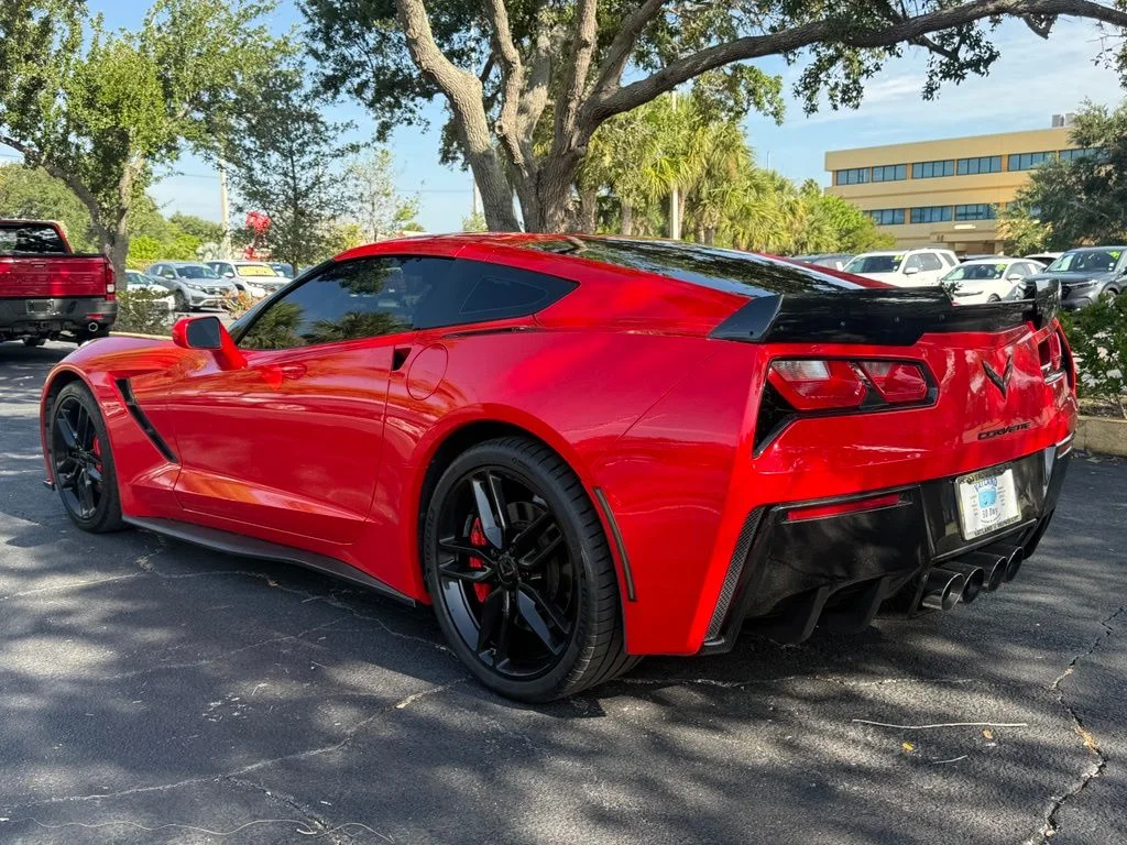 Used 2017 Torch Red Chevrolet Stingray image 3