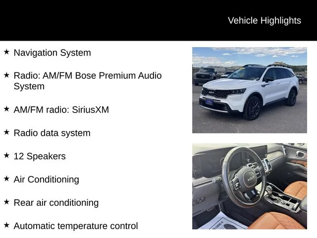 Used 2022 White Kia X-Line SX Prestige image 8