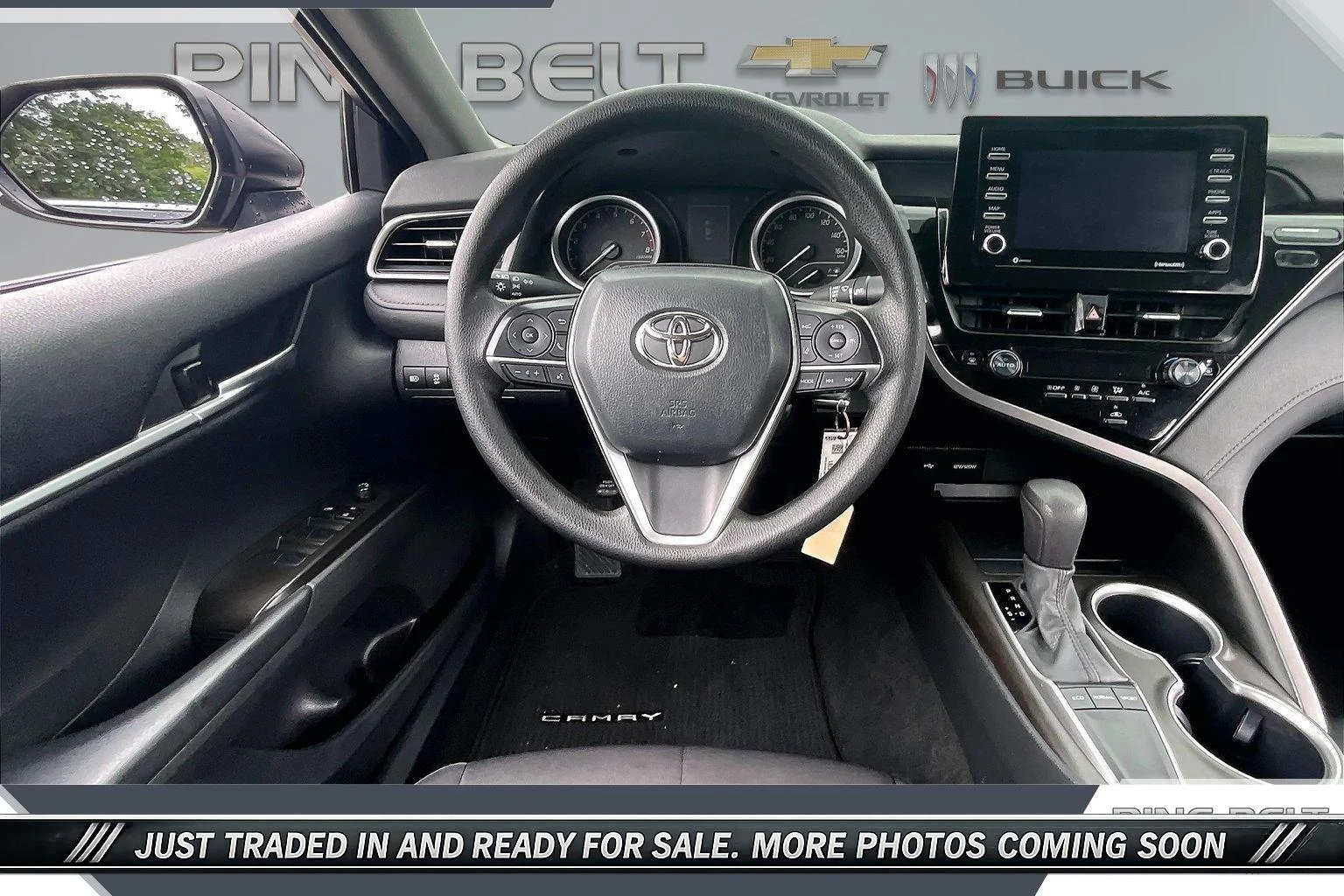 Used 2023 Midnight Black Metallic Toyota LE image 5