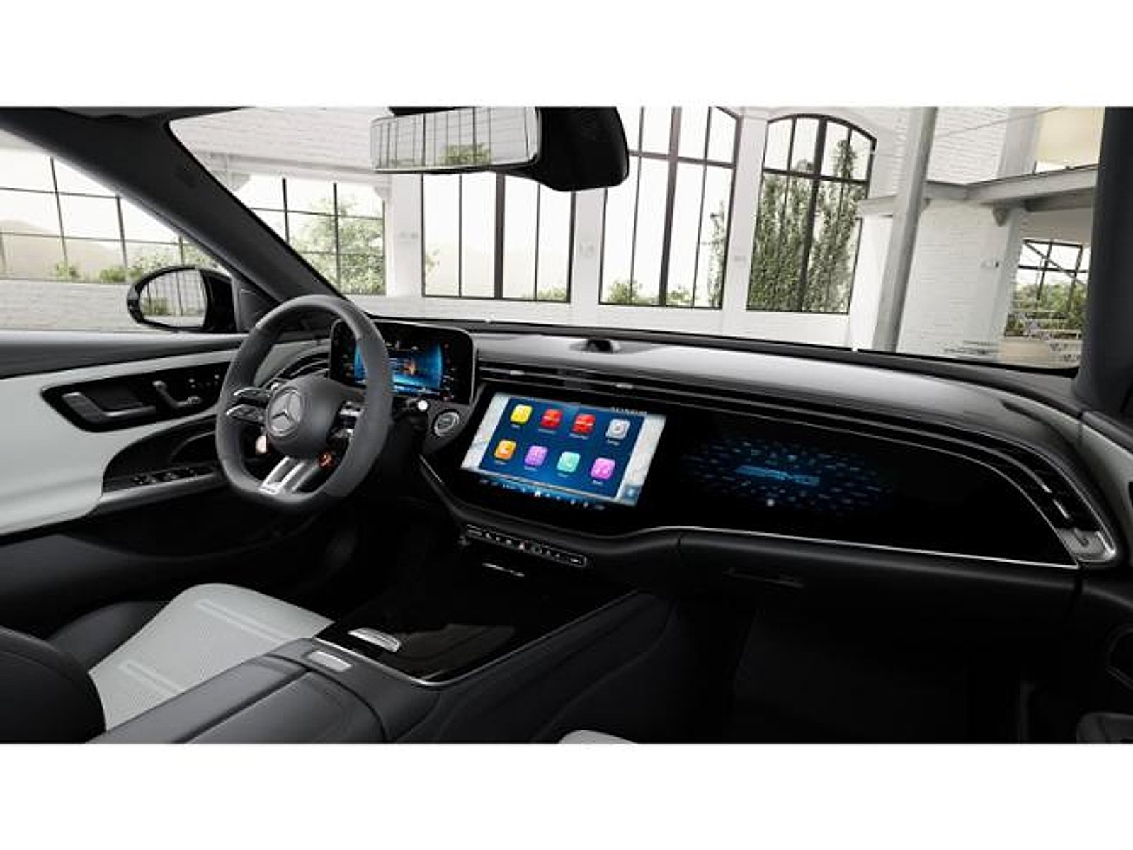 New 2027 MANUFAKTUR Alpine Grey Mercedes-Benz AMG® E 53 Hybrid image 47