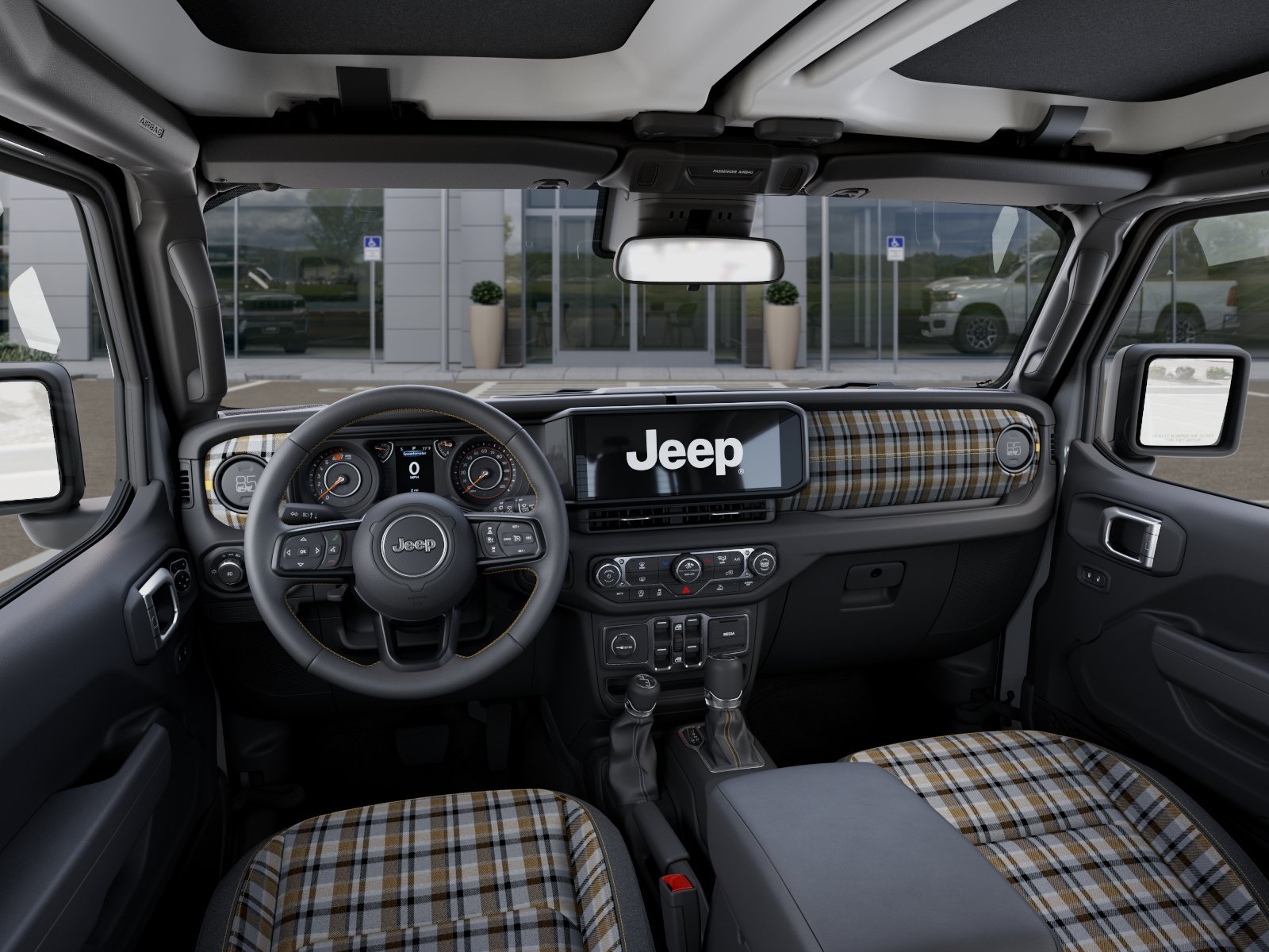 New 2026 Bright White Clear-Coat Exterior Paint Jeep 85th Anniversary Edition image 14