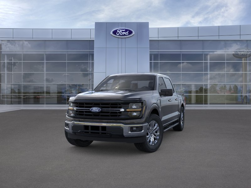 New 2026 Agate Black Metallic Ford XLT image 2