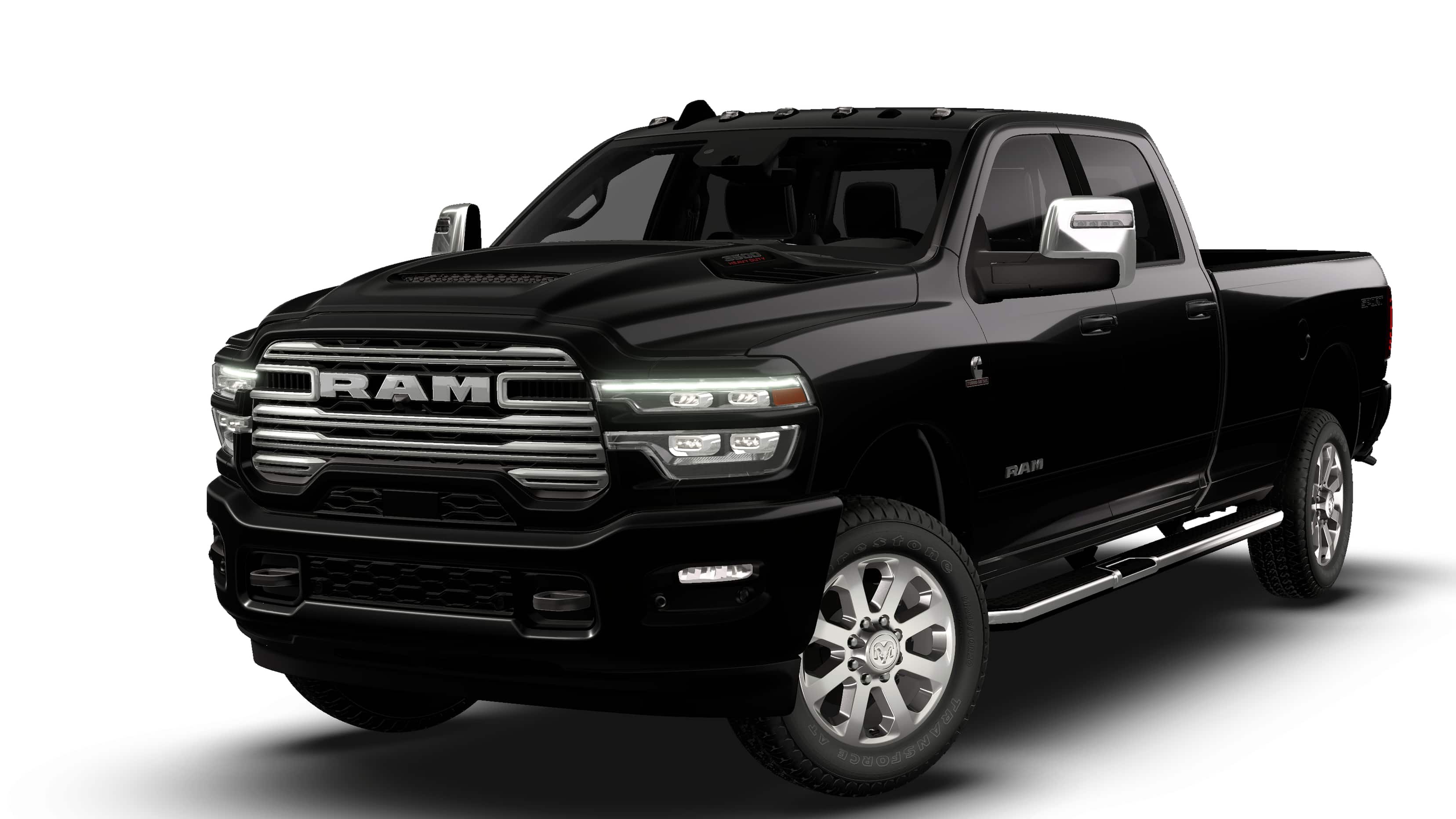 New 2026 Diamond Black Crystal Pearl-Coat Exterior Paint RAM Laramie image 27