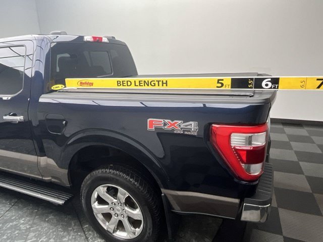 Used 2023 Antimatter Blue Metallic Ford King Ranch image 36