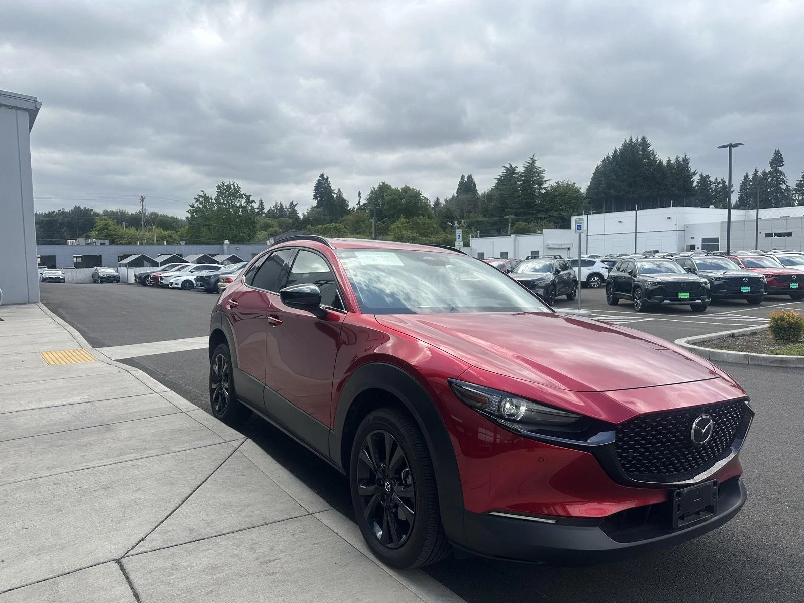 Used 2025 Soul Red Crystal Metallic Mazda 2.5 Turbo Premium Plus Package image 2