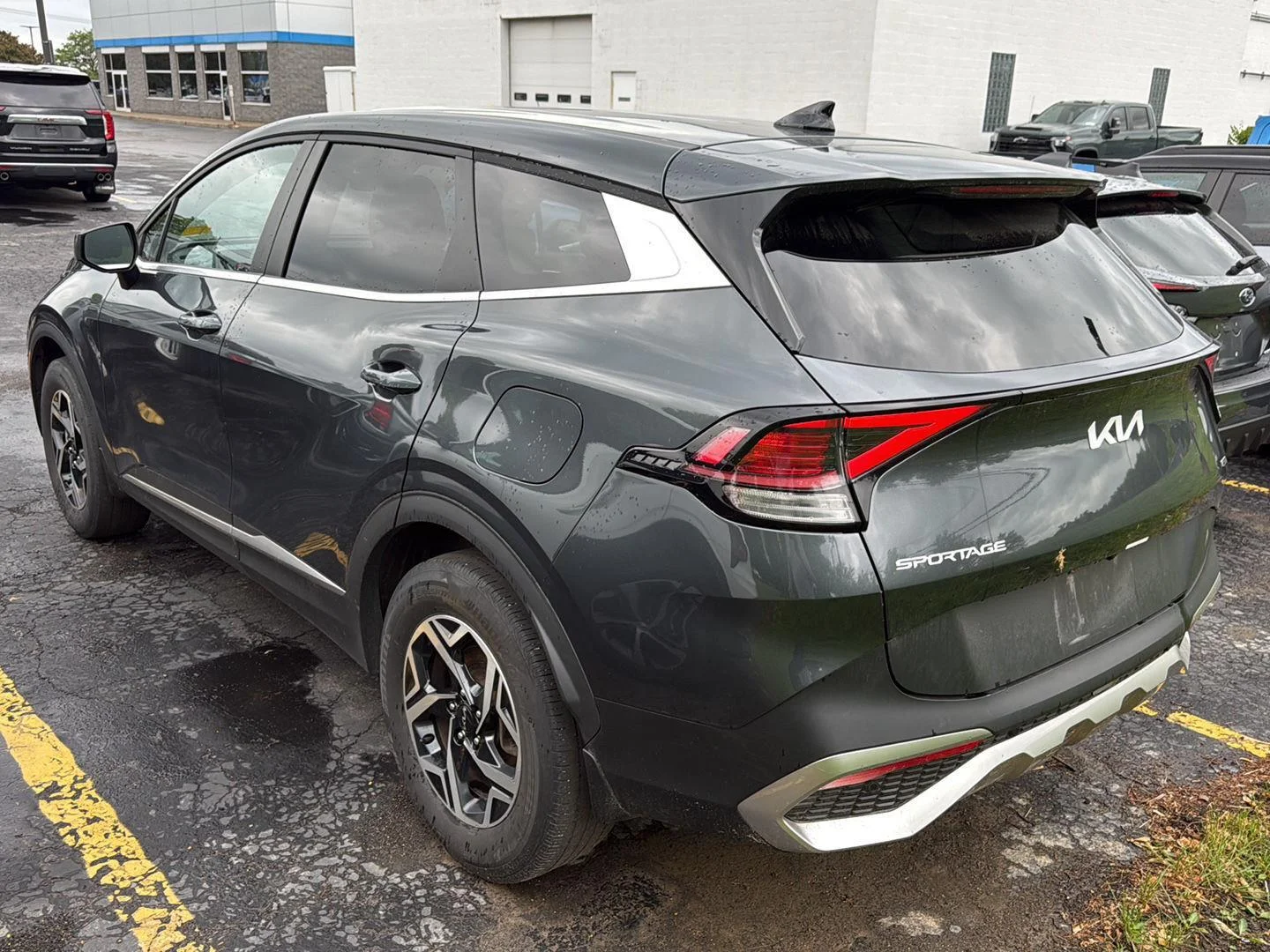Used 2024 Gravity Gray Kia LX image 3