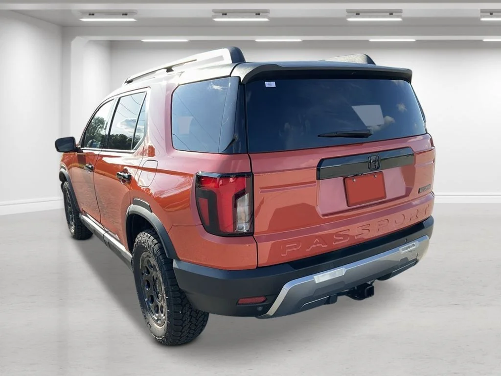 New 2026 Sunset Orange Honda TrailSport Elite Blackout image 3