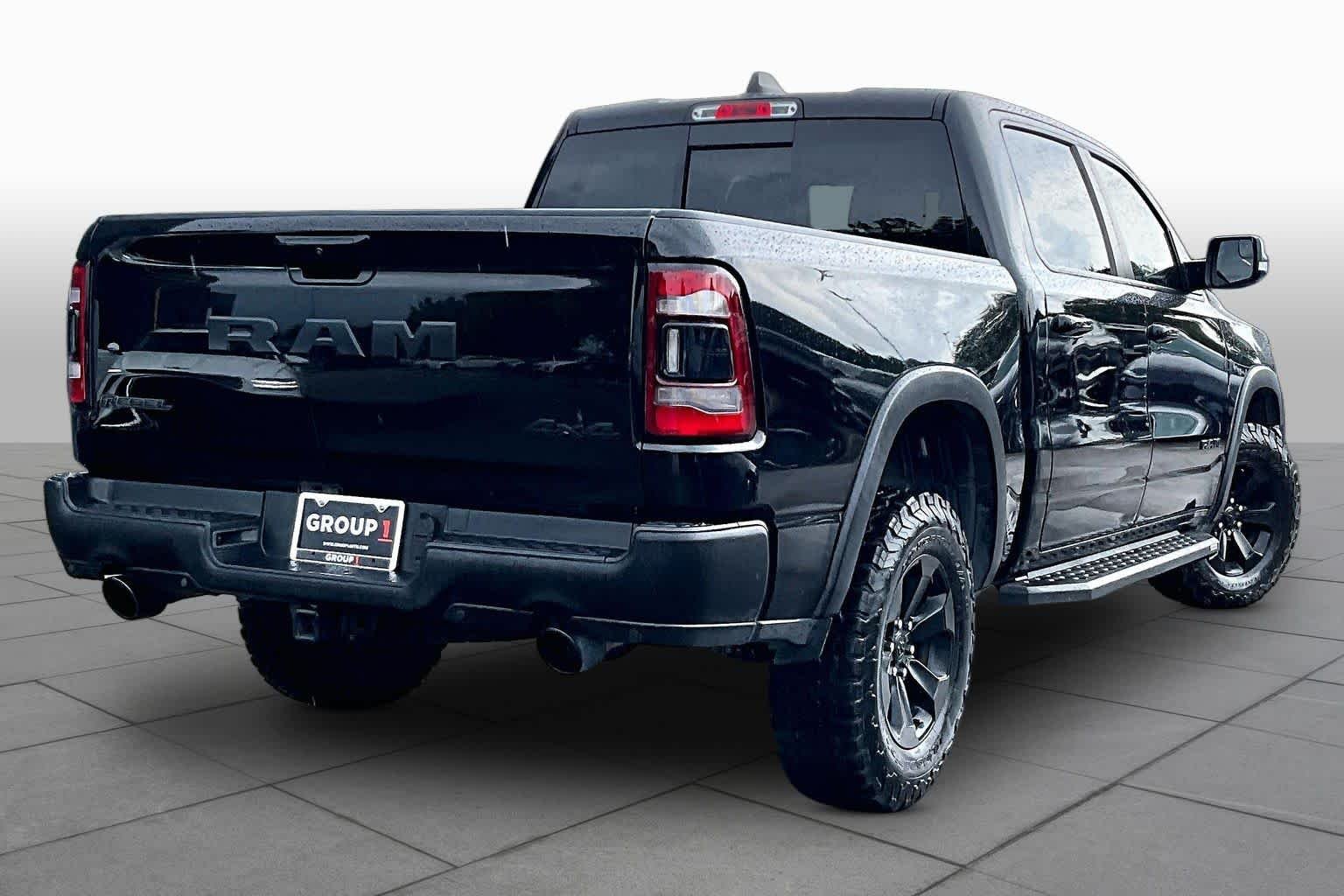 Used 2020 Diamond Black Crystal Pearlcoat Ram Rebel image 12