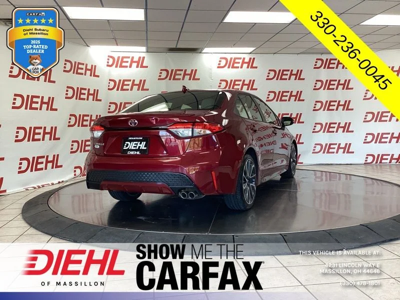 Used 2022 Red Toyota SE image 7